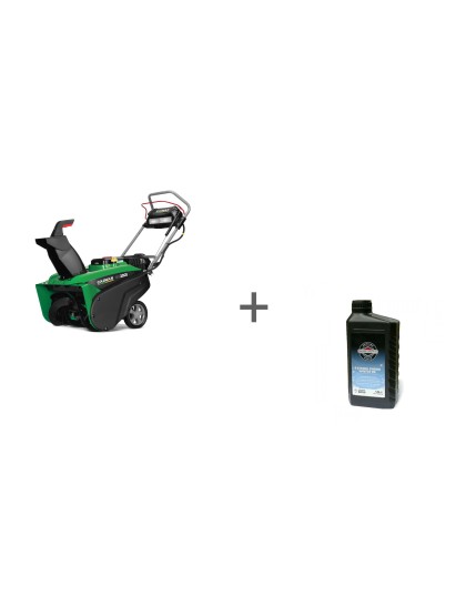 Снегоуборщик Caiman Go 22CE + Масло Briggs&Stratton 5W30 SL/CF 1л 100007W в подарок!