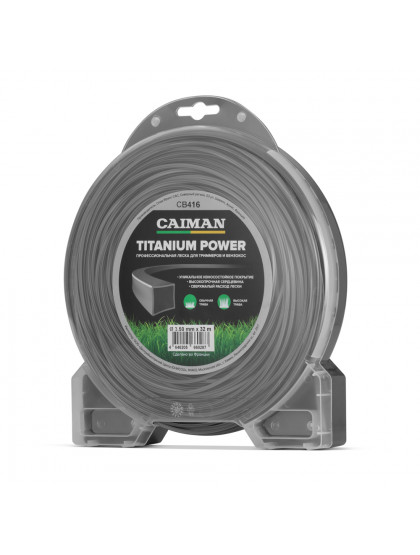 Леска CAIMAN Titanium Power квадрат 3,5 мм 32 м