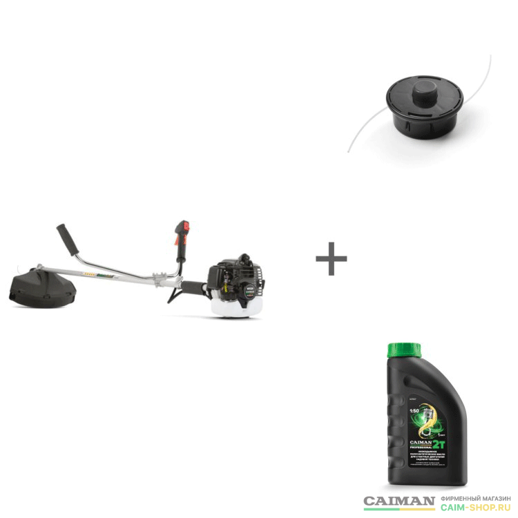 Бензокоса Caiman WX24 PROMO + Триммерная насадка + Масло для 2-тактных двигателей 1 л. в подарок! WX24 PROMO, Standart с леской 2,4 мм, Professional 2T 1 л. 01-010401-0025, WX24PROMO, 232226, 637827 в фирменном магазине Caiman
