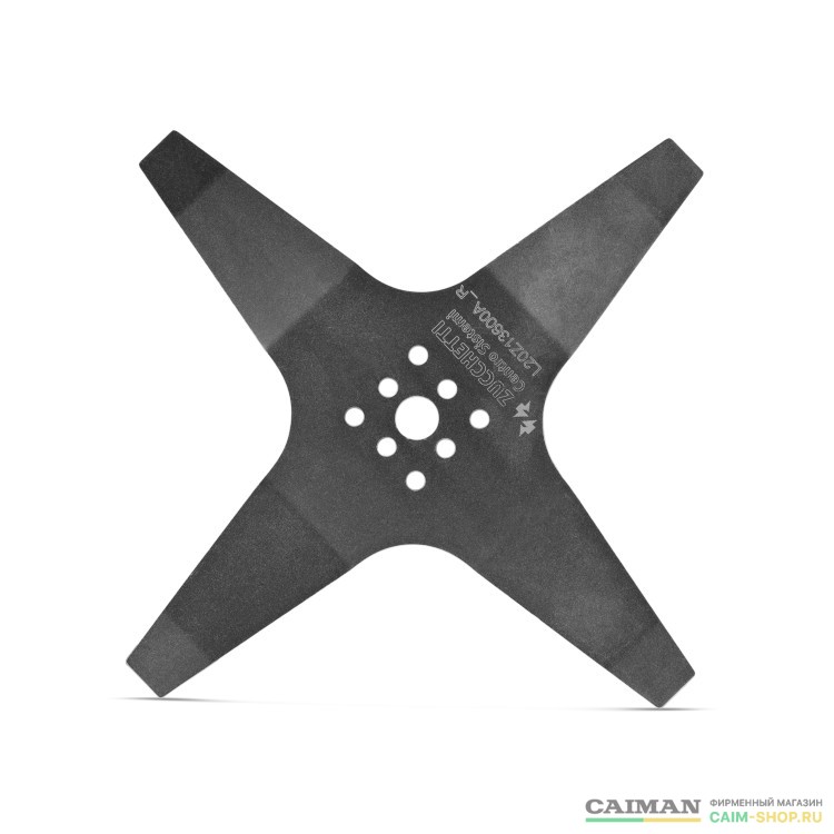 Нож 4-х лопастной Caiman 18см X2 Ambrogio L20Z13600A_R в фирменном магазине Caiman